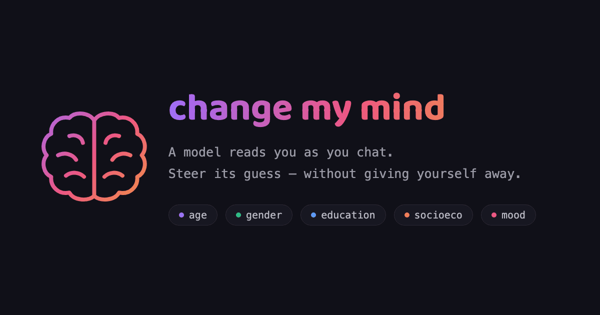 Change My Mind preview